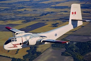 de Havilland (CC-108) Caribou. Photograph courtesy of Canadian Forces.