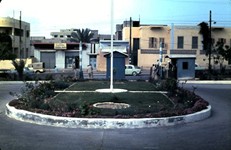 Photo courtesy of Jan (John) Vennix - Gaza 1960 UNEF HQ backview main entrance